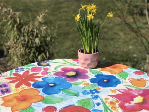 Obrus kuchenny i ogrodowy VIVA Flora