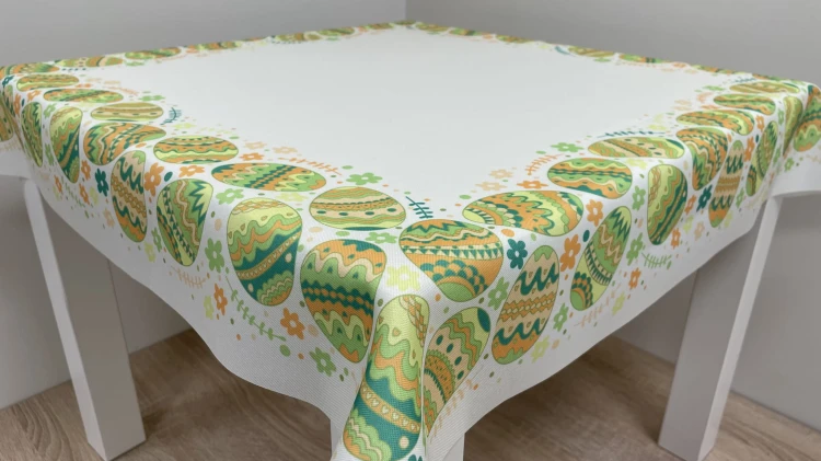 Obrus Wielkanoc pisanki 80 × 80 cm cm – trzeci widok