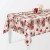Cerata w rolce FLO-1492-01 czerwone maki, szary patchwork – aranżacja stołu