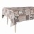 Cerata w rolce FLO-1600-01 szaro-beżowy patchwork z różami – aranżacja stołu