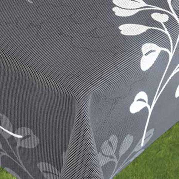 obrus biesiadny Summer Heart, anthracite-white