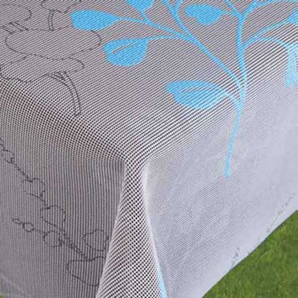 obrus biesiadny Summer Heart grey-turquoise