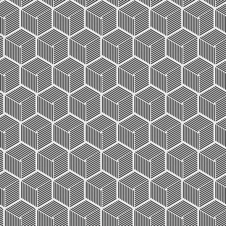 Cerata w rolce Glitter 6707D czarno-białe geometryczne kostki – zbliżenie wzoru