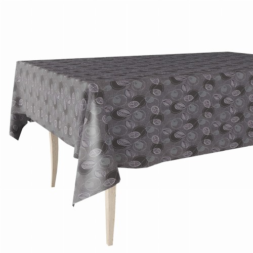 Cerata w rolce FLO-1257-03 szare okręgi i spirale – aranżacja stołu