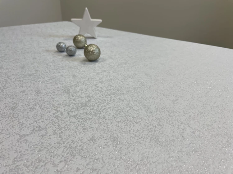 Obrus Glitter ze srebrną nicią we wzór marmurka – czwarty widok