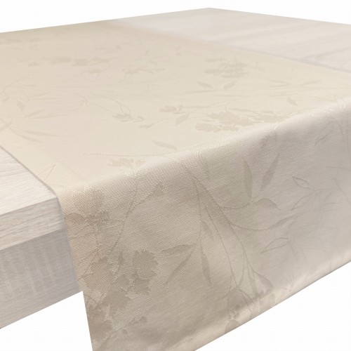 Bieżnik dekoracyjny Chic &amp; Simple 40 × 160 cm (ecru gałązka) – widok całości