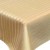 Obrus dekoracyjny ORIENT 80 × 80 cm w żółte pasy na tle ecru – drugi widok
