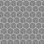 Obrus z ceraty – Glitter brokat geometryczny 3D biało-czarny