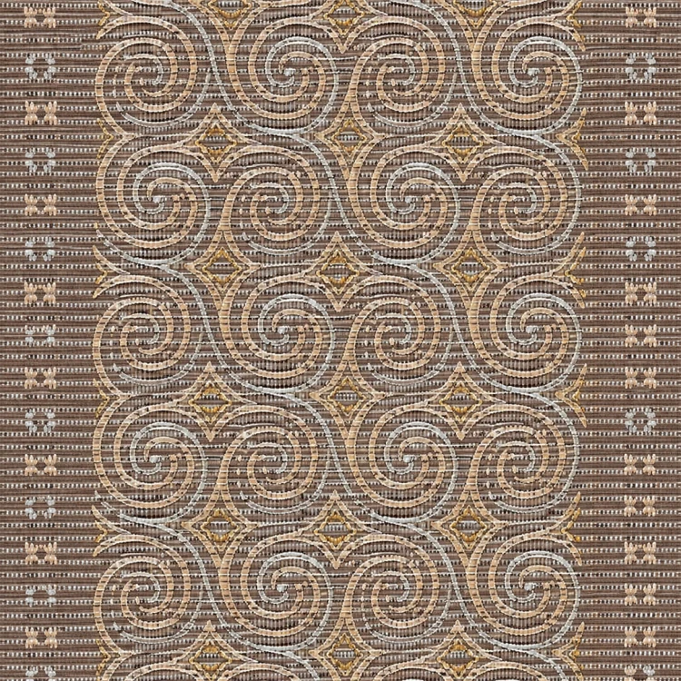 Mata podłogowa w rolce Friedola 79830 – zbliżenie spiralnych ornamentów