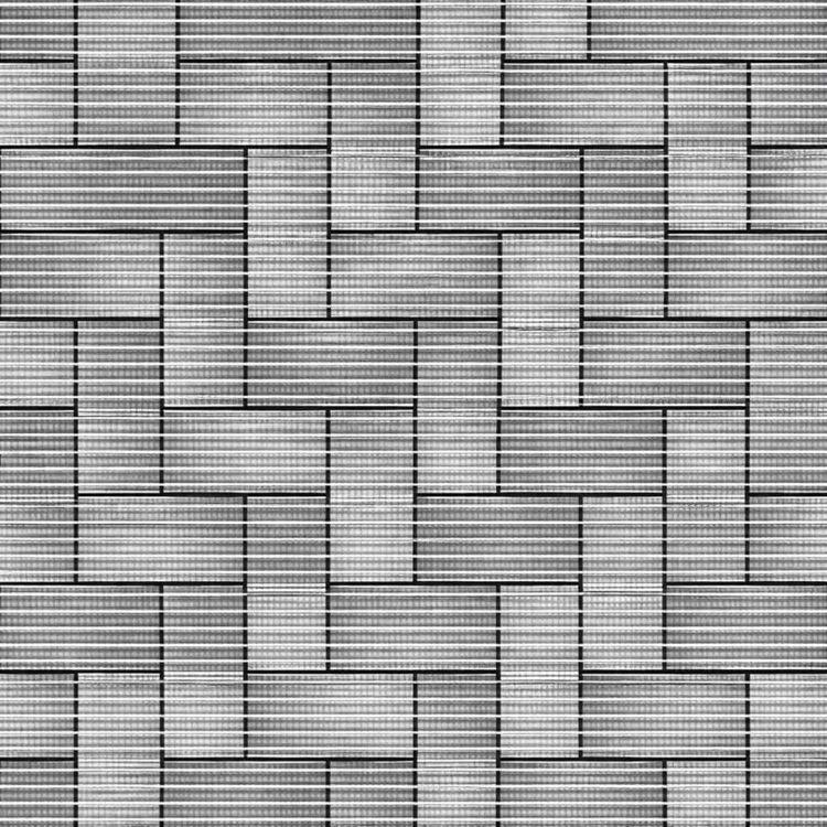 Mata podłogowa w rolce Friedola 79814 – zbliżenie geometrycznej plecionki