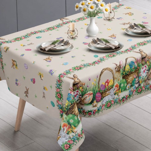 Cerata w rolce MIR-113A – wielkanocne zajączki i pisanki, aranżacja