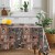 Cerata w rolce FLO-1793-00 kawowy patchwork z filiżankami – aranżacja w kuchni