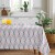 Cerata w rolce FLO-1790-01 różowo-szare plecione romby – cerata na stole w kuchni
