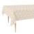 Cerata w rolce Glitter 7541C – beżowo-białe geometryczne rozety na stole