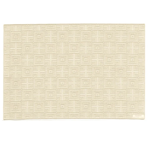 Podkładka Zen ecru 30 × 45 cm – widok geometrycznego wzoru