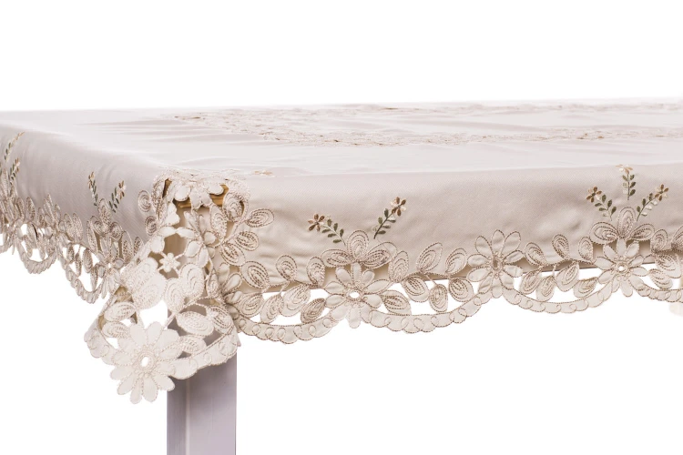 Obrus haftowany ELEGANT F5-1244 (ecru) – drugi widok
