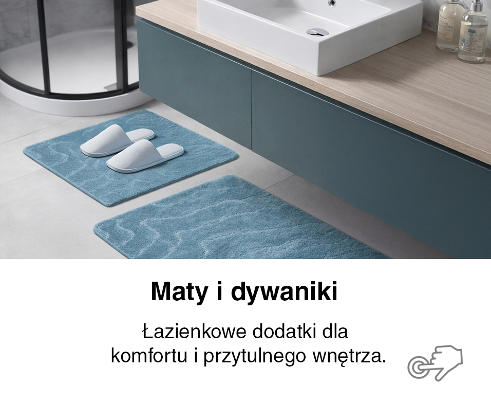 Maty i dywaniki - produkty TekstyliaDomowe.pl