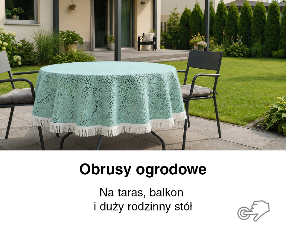 Obrusy ogrodowe - produkty TekstyliaDomowe.pl